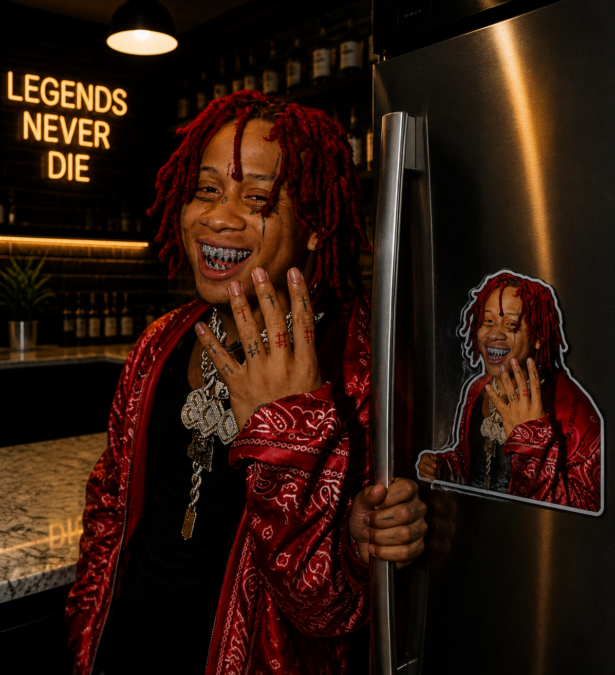 Trippie Redd Custom Magnet