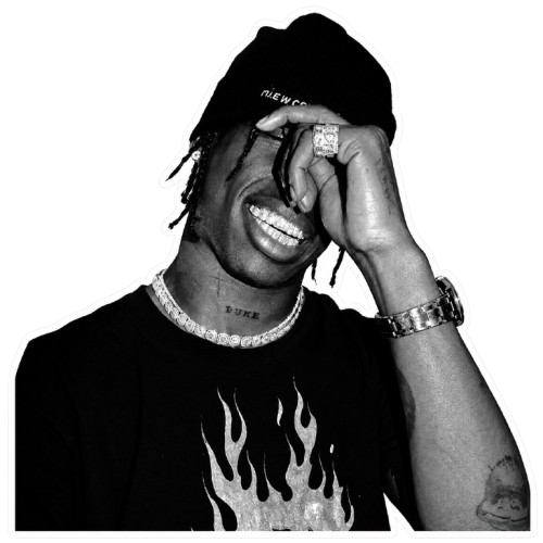 Travis Scott Custom Magnet
