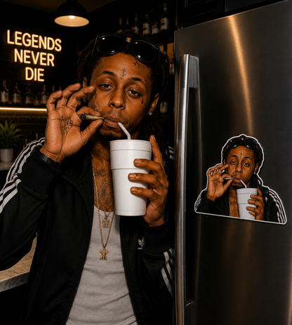 Lil Wayne Custom Magnet