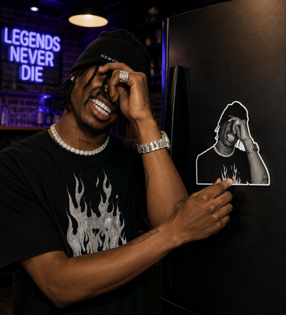 Travis Scott Custom Magnet