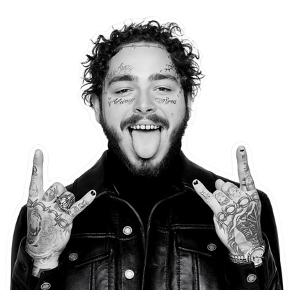 Post Malone Custom Magnet