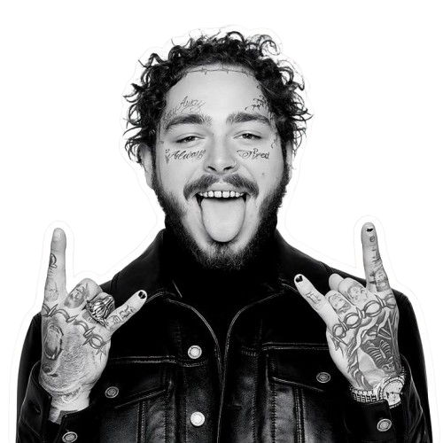 Post Malone Custom Magnet