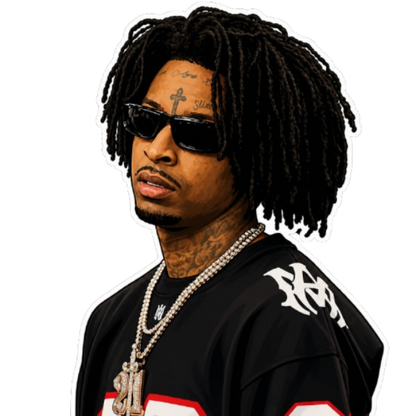 21 Savage Custom Magnet