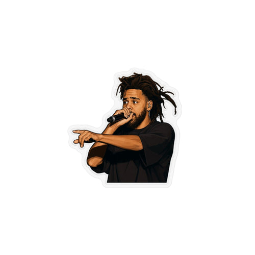 J. Cole Rapper Custom Shape Magnet — Personalized Hip Hop Artist Magnet