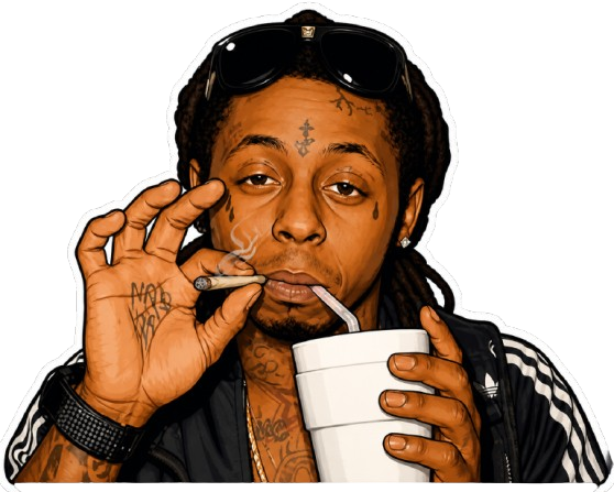 Lil Wayne Custom Magnet